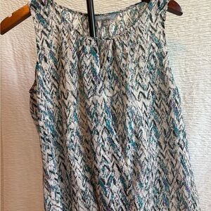 Daisy Fuentes Multicolor Patterned Blouse